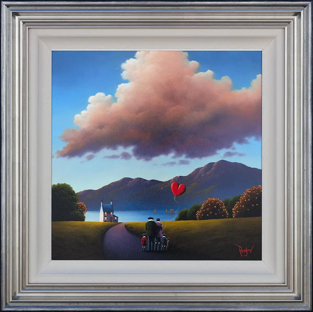 Cherished Moments - Original - SOLD by artist David Renshaw - Wyecliffe Galleries