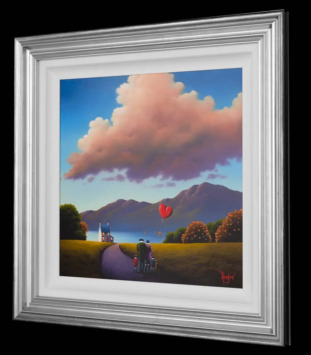 Cherished Moments - Original - SOLD by artist David Renshaw - Wyecliffe Galleries