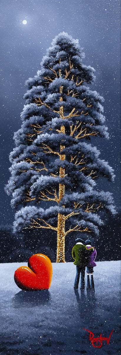 Christmas Love - Original - SOLD by artist David Renshaw - Wyecliffe Galleries