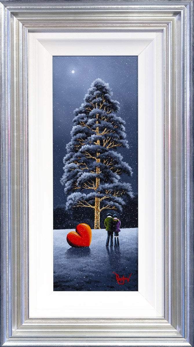 Christmas Love - Original - SOLD by artist David Renshaw - Wyecliffe Galleries