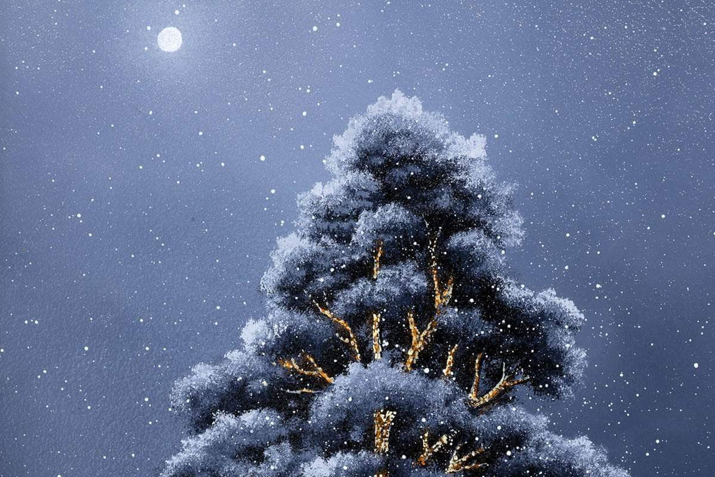 Christmas Love - Original - SOLD by artist David Renshaw - Wyecliffe Galleries