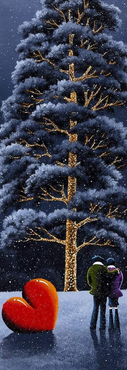 Christmas Love - Original - SOLD by artist David Renshaw - Wyecliffe Galleries