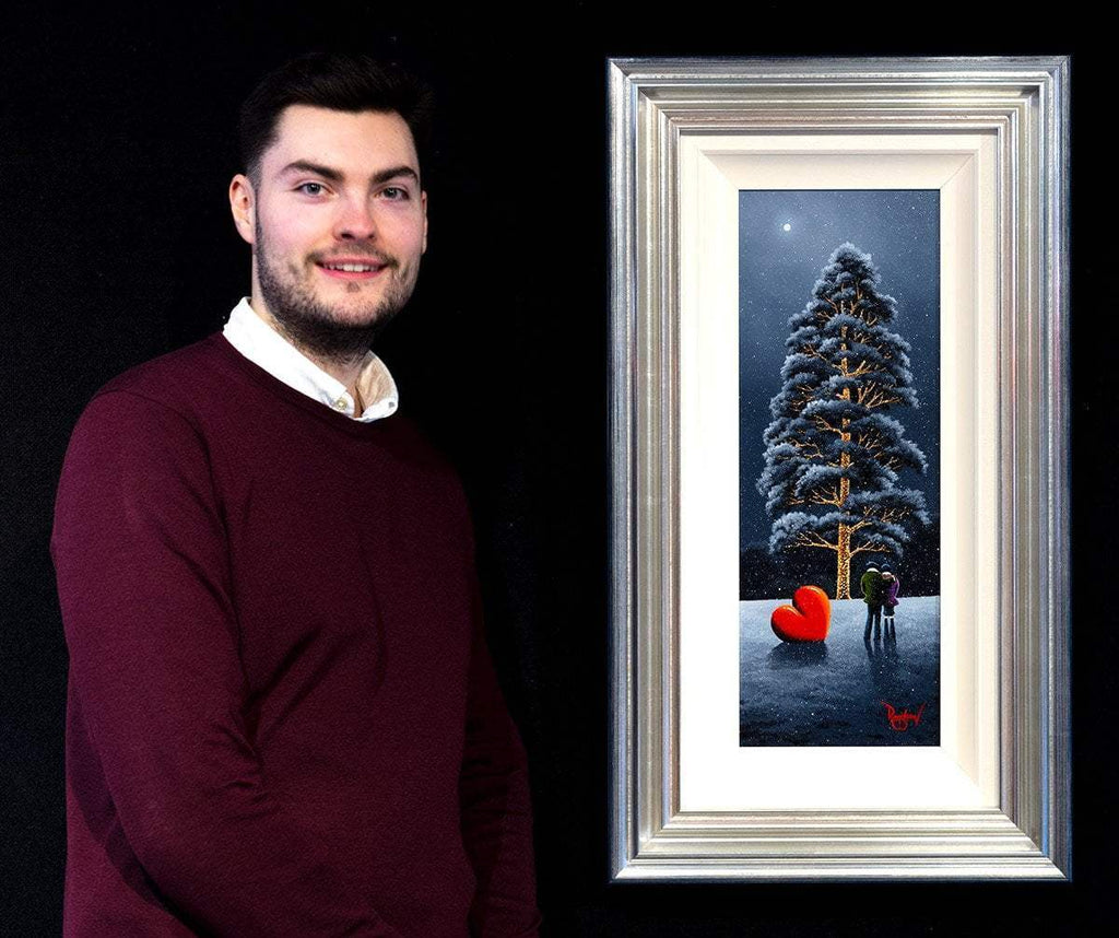 Christmas Love - Original - SOLD by artist David Renshaw - Wyecliffe Galleries