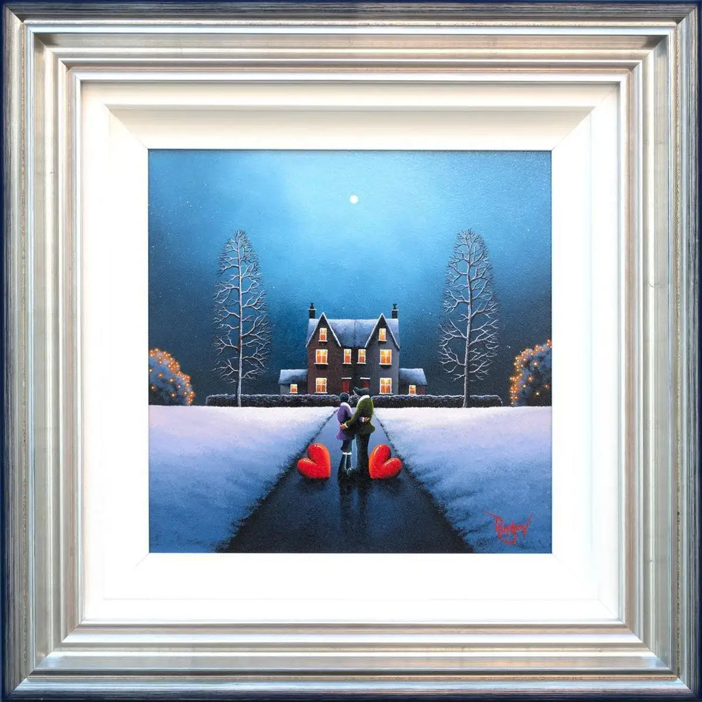 Christmas Together - Original - SOLD by artist David Renshaw - Wyecliffe Galleries