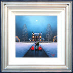 Christmas Together - Original - SOLD by artist David Renshaw - Wyecliffe Galleries