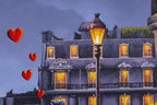 City of Love, City of Light - Edition - SOLD by artist David Renshaw - Wyecliffe Galleries