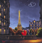 City of Love, City of Light - Edition - SOLD by artist David Renshaw - Wyecliffe Galleries
