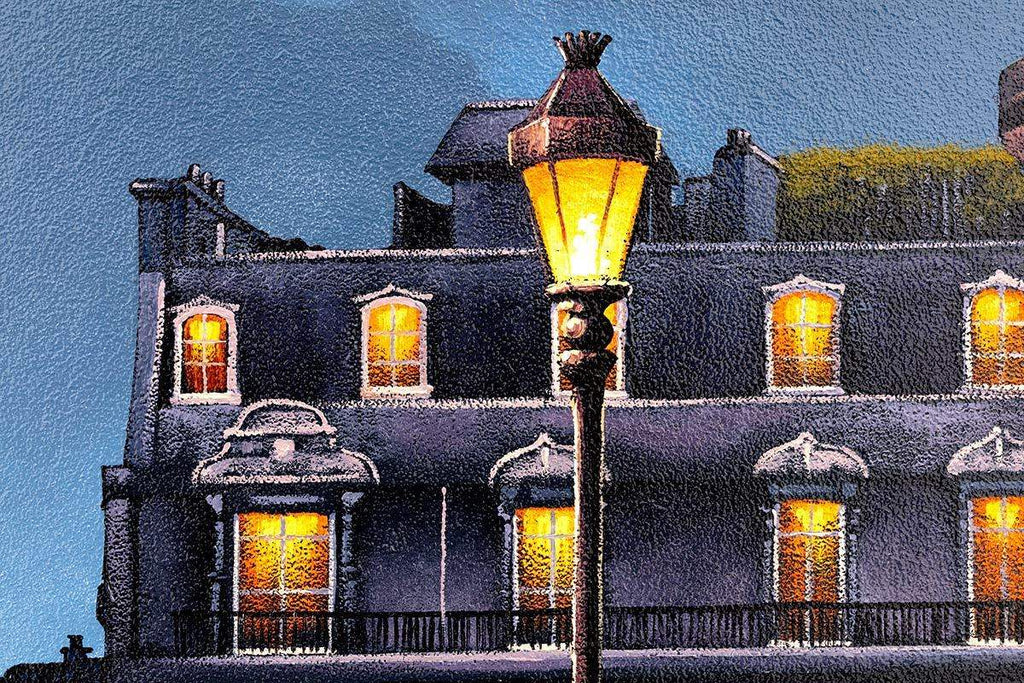 City of Love, City of Light - Original - SOLD by artist David Renshaw - Wyecliffe Galleries