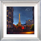 City of Love, City of Light - Original - SOLD by artist David Renshaw - Wyecliffe Galleries