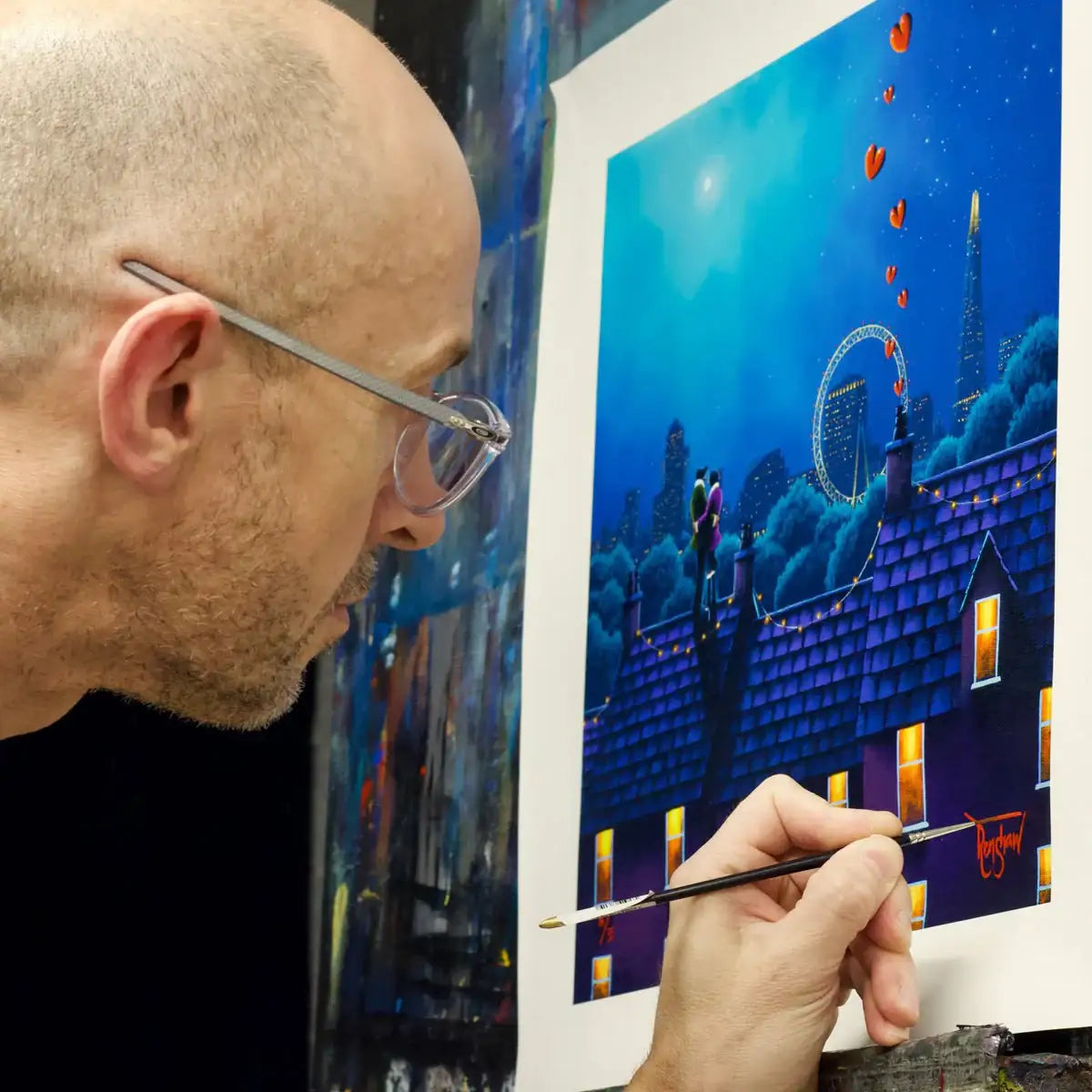 City of Stars - Boutique Edition by artist David Renshaw - Wyecliffe Galleries