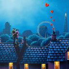 City of Stars - Original - SOLD by artist David Renshaw - Wyecliffe Galleries