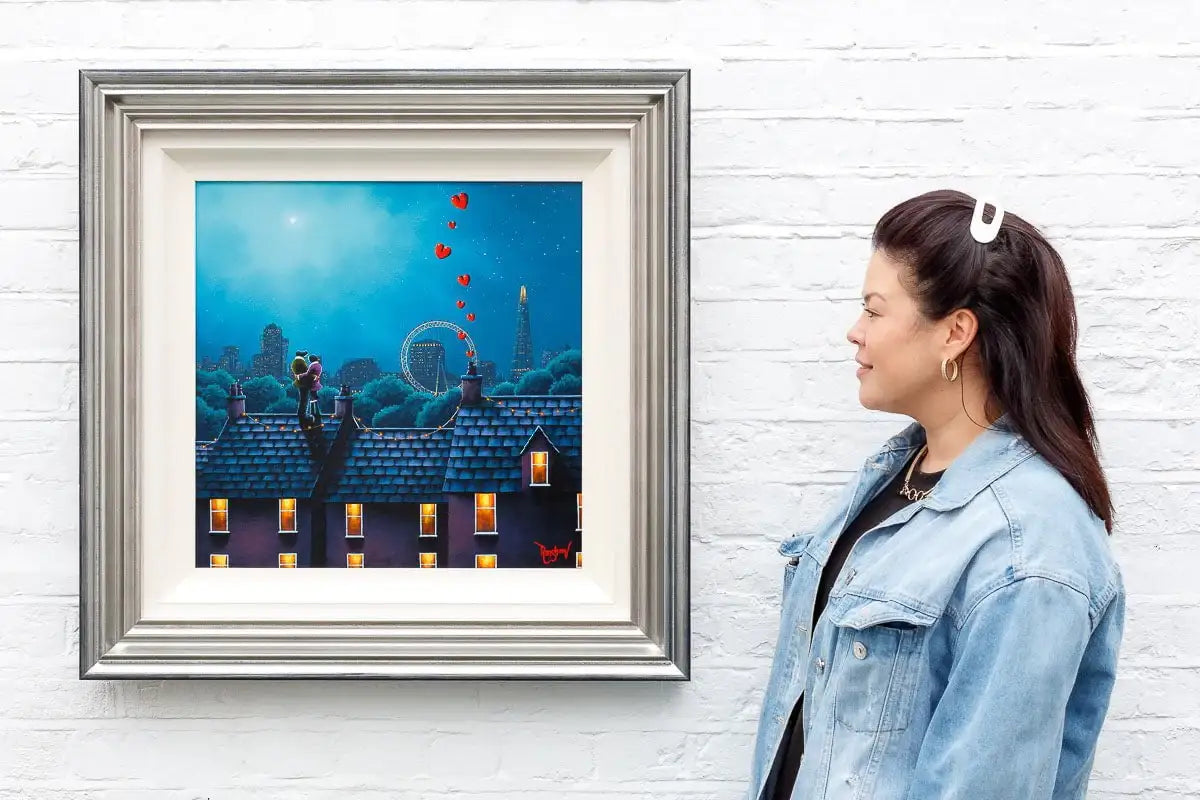 City of Stars - Original - SOLD by artist David Renshaw - Wyecliffe Galleries