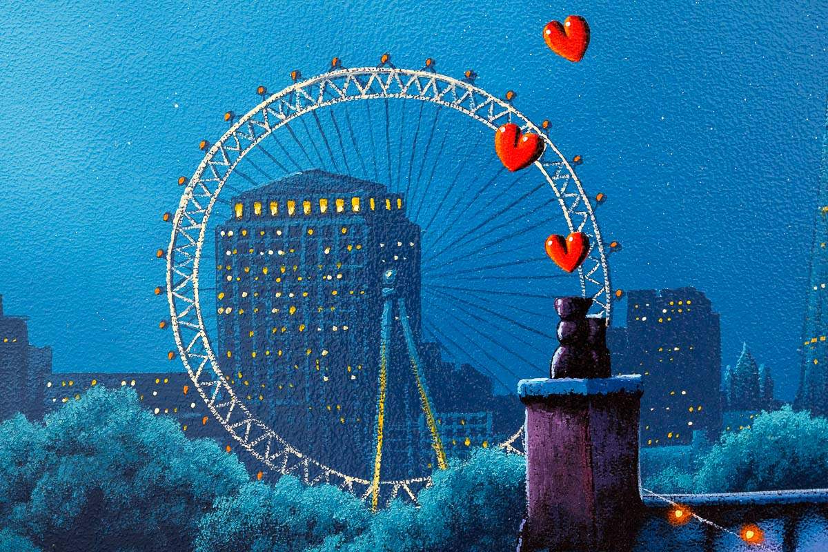 City of Stars - Original - SOLD by artist David Renshaw - Wyecliffe Galleries