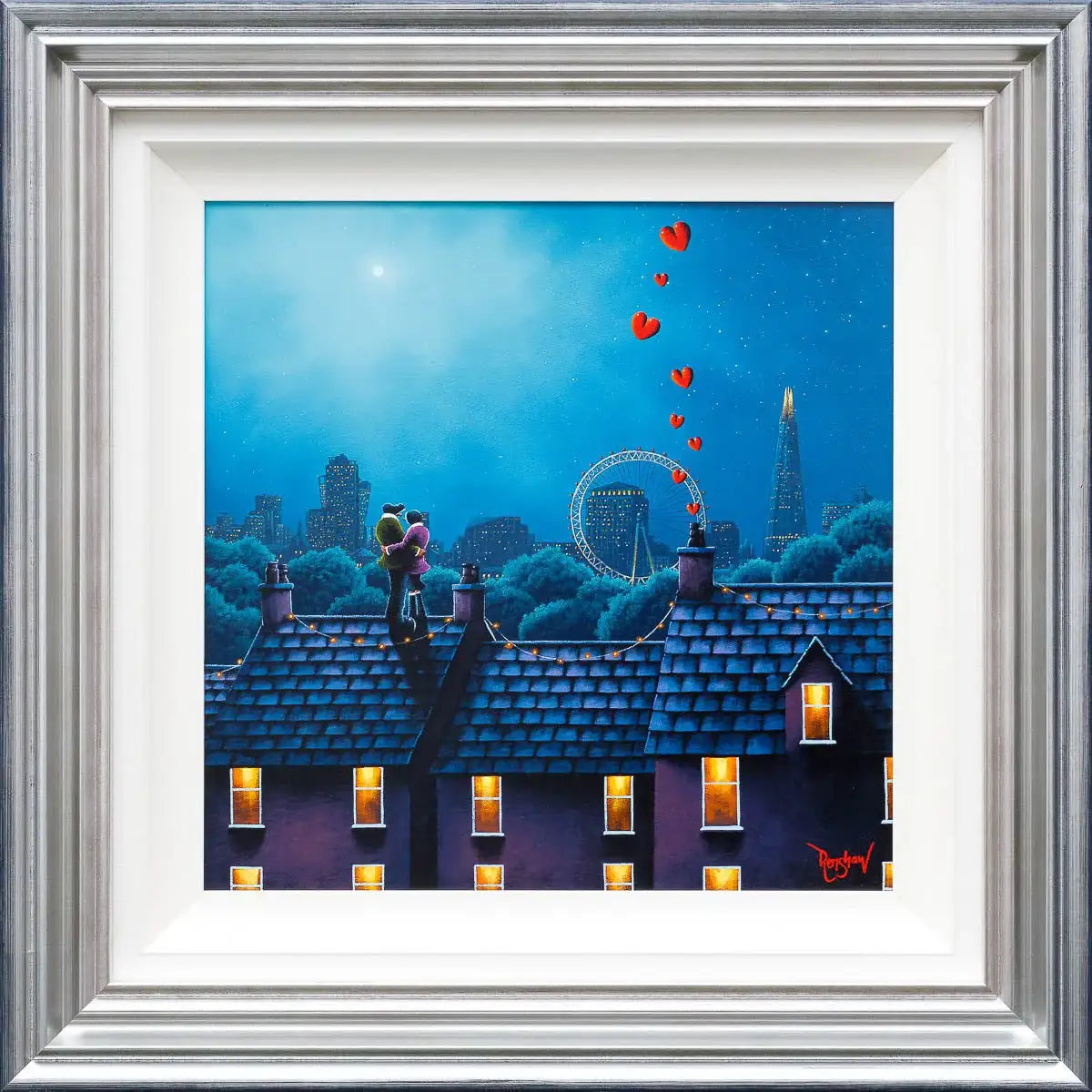 City of Stars - Original - SOLD by artist David Renshaw - Wyecliffe Galleries