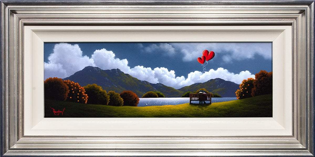 Cloudy Skies - Original - SOLD by artist David Renshaw - Wyecliffe Galleries