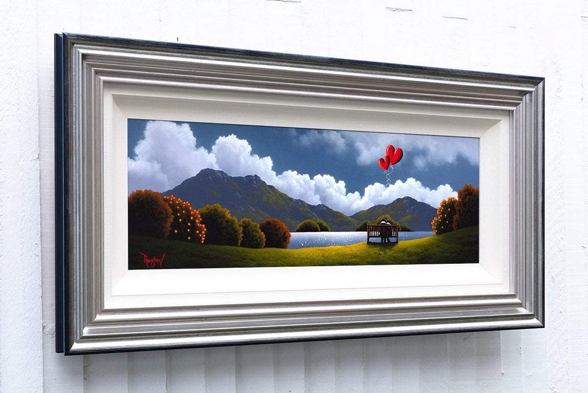 Cloudy Skies - Original - SOLD by artist David Renshaw - Wyecliffe Galleries