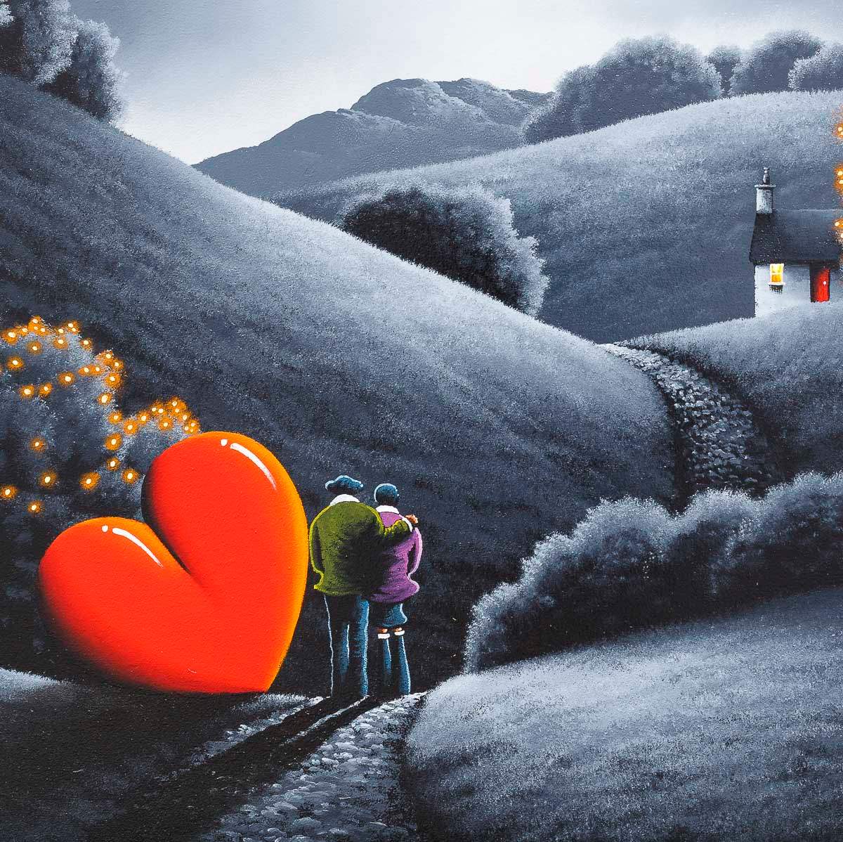 Coming Home - Original - SOLD by artist David Renshaw - Wyecliffe Galleries