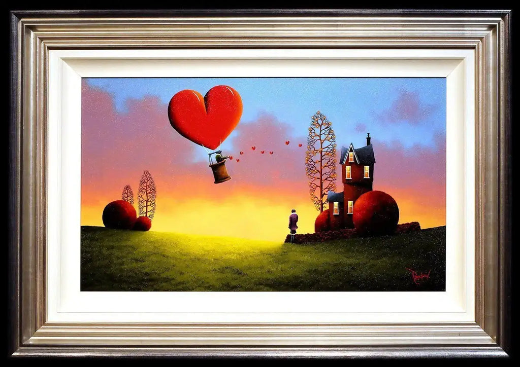 Confetti Hearts - SOLD by artist David Renshaw - Wyecliffe Galleries