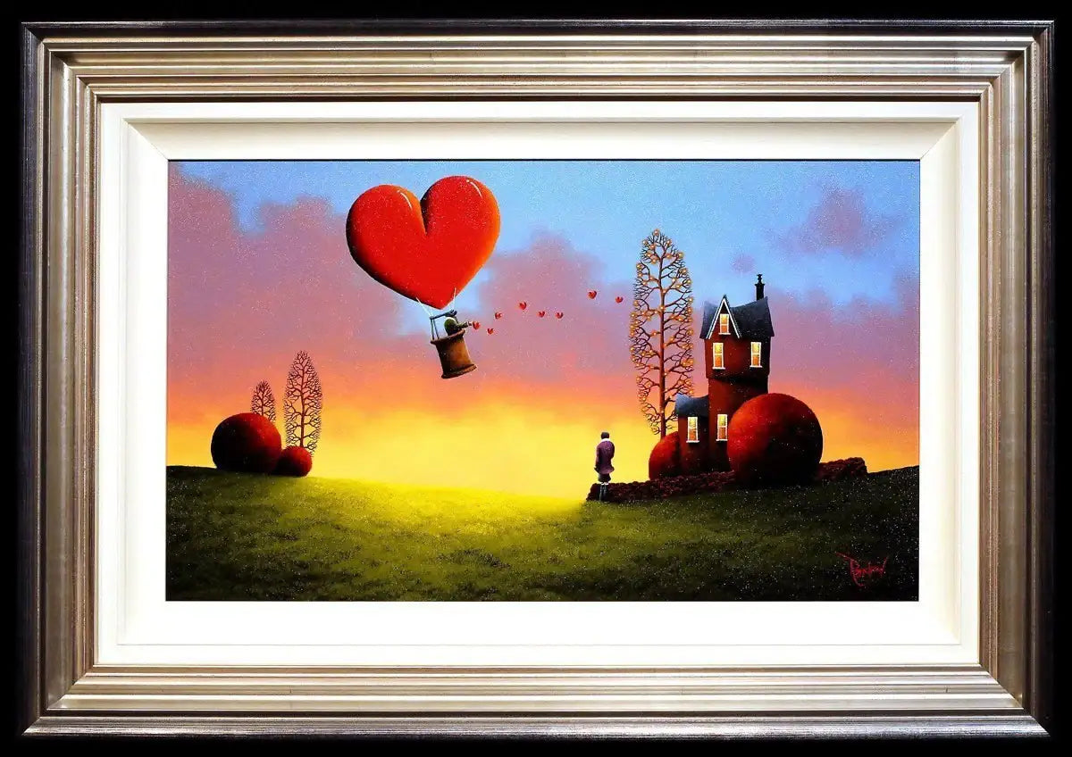 Confetti Hearts - SOLD by artist David Renshaw - Wyecliffe Galleries