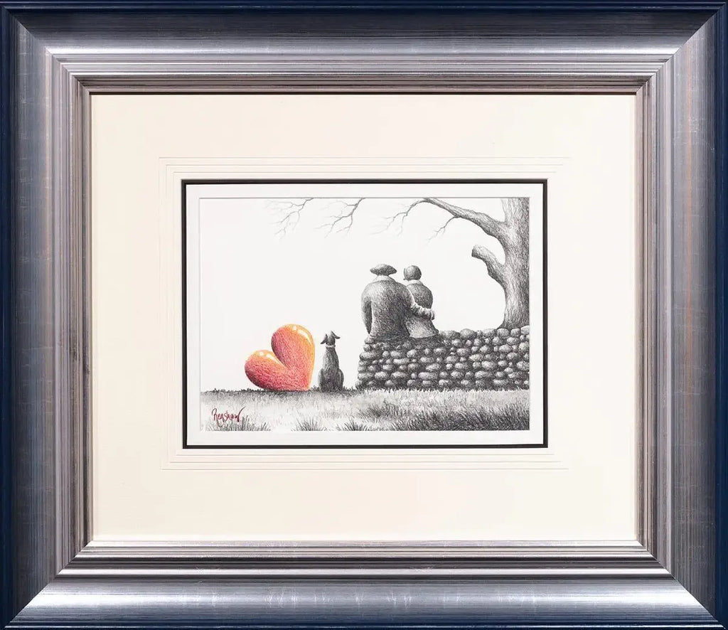 Contemplation - Sketch - SOLD by artist David Renshaw - Wyecliffe Galleries