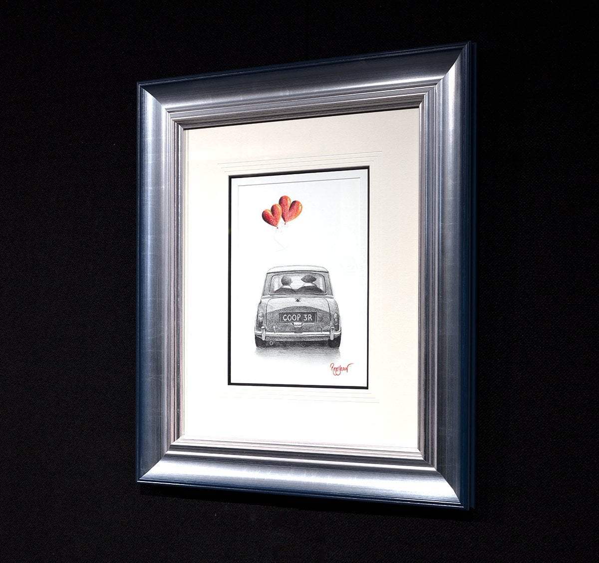 COOP3R - Original Sketch - SOLD by artist David Renshaw - Wyecliffe Galleries