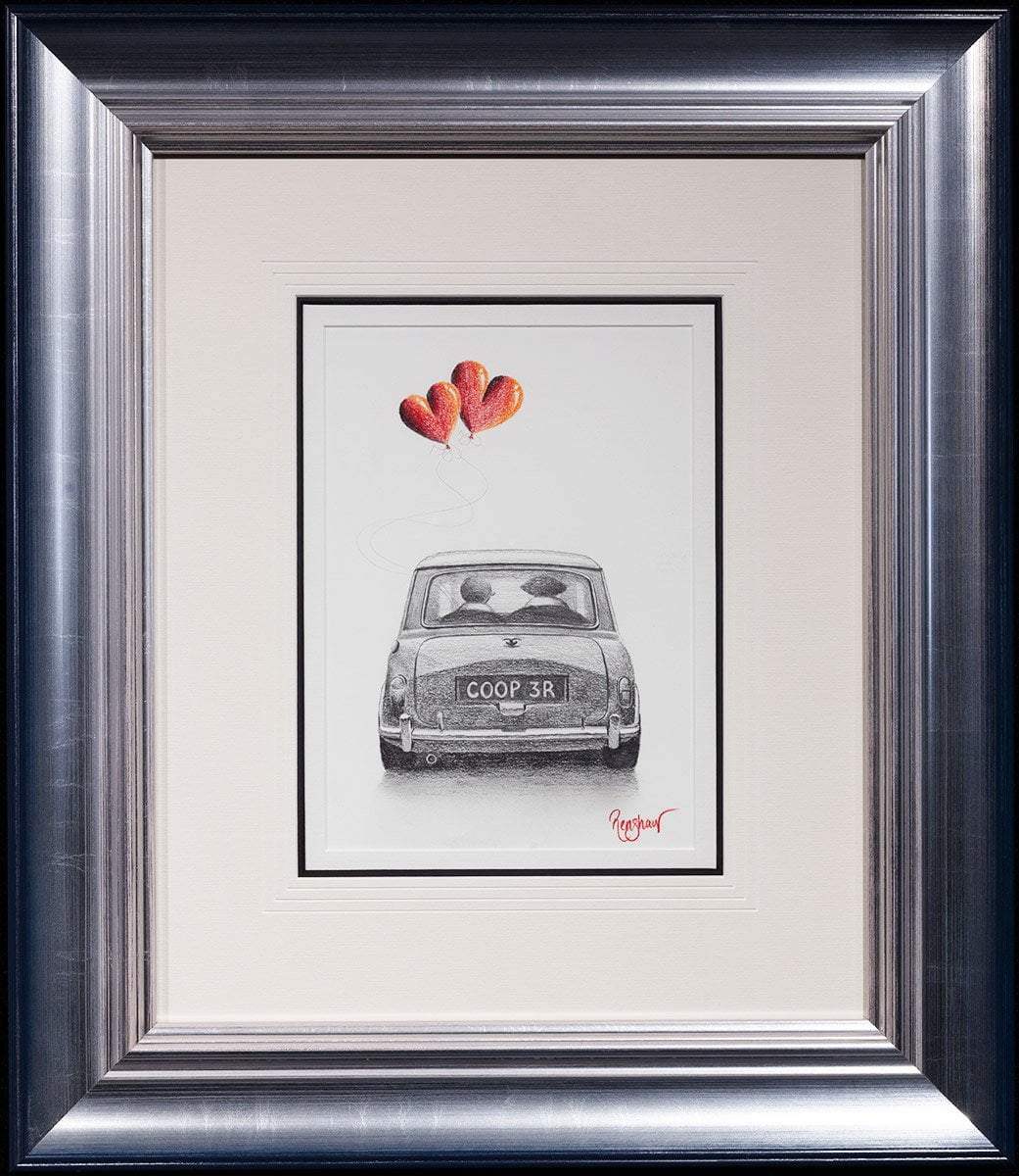 COOP3R - Original Sketch - SOLD by artist David Renshaw - Wyecliffe Galleries