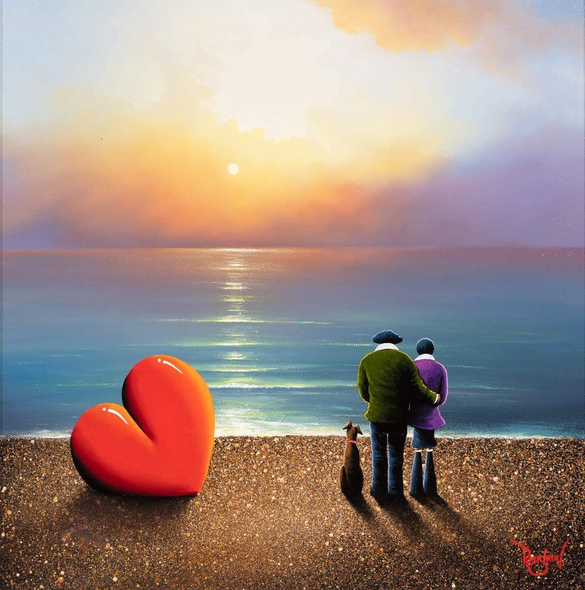 Happiness Is... - Original - SOLD by artist David Renshaw - Wyecliffe Galleries