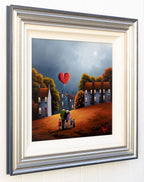 Cosy Autumn Nights - Original - SOLD by artist David Renshaw - Wyecliffe Galleries