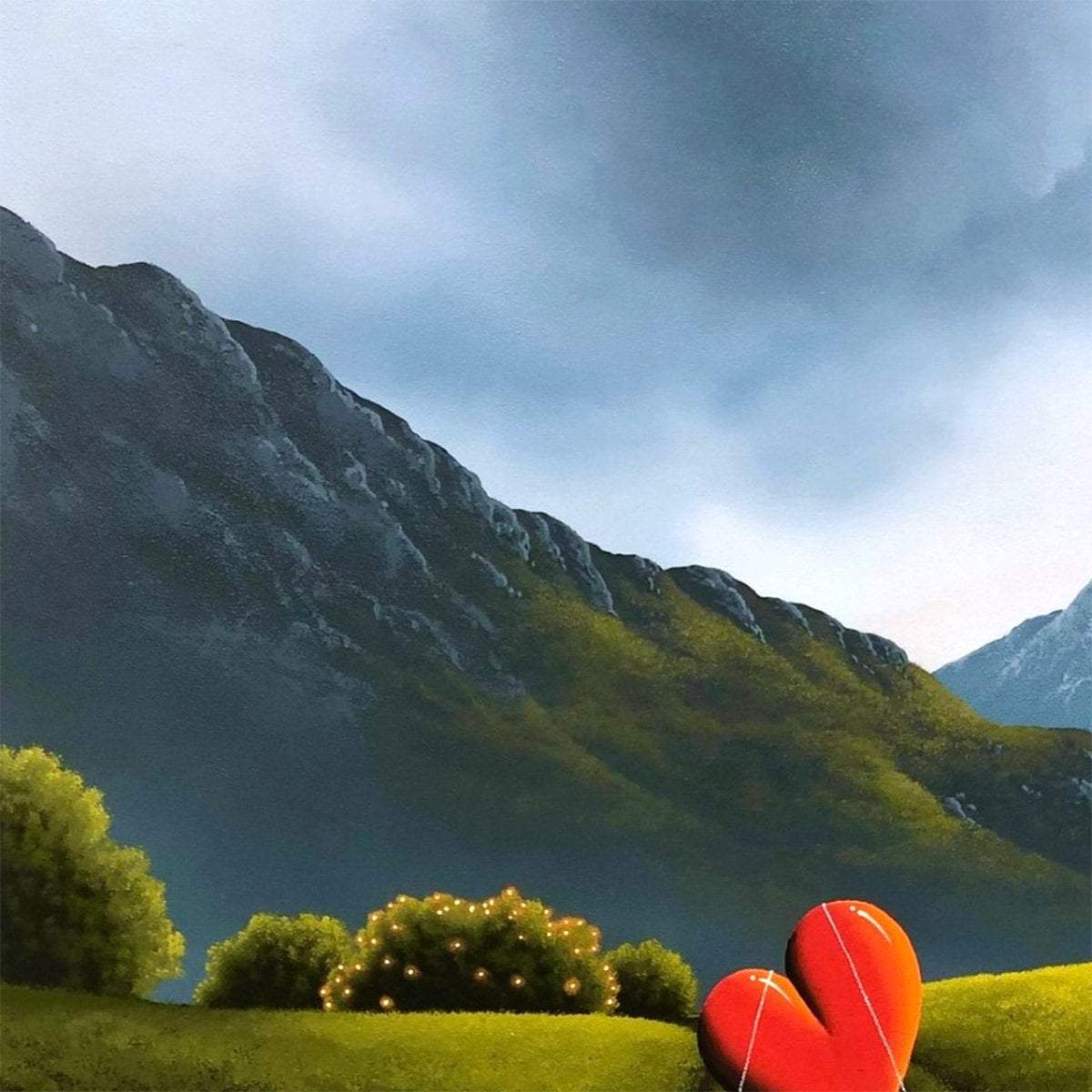 Countryside Drives - Original - SOLD by artist David Renshaw - Wyecliffe Galleries