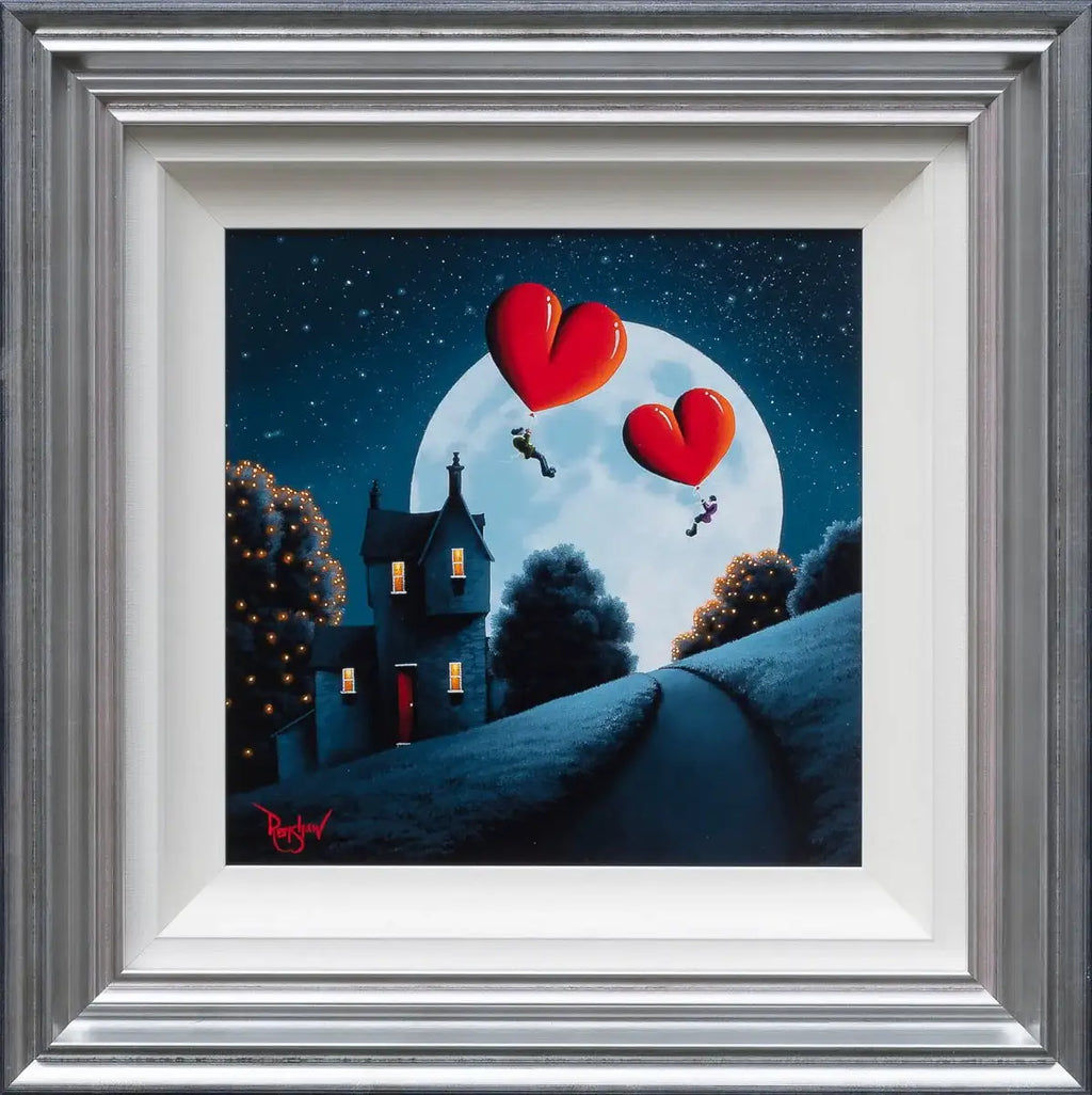 Crazy in Love - Original - SOLD by artist David Renshaw - Wyecliffe Galleries