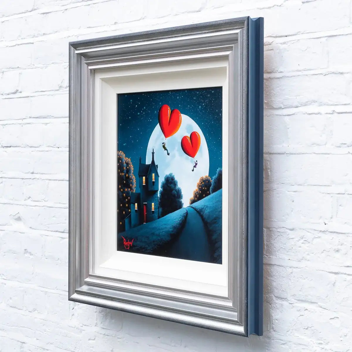 Crazy in Love - Original - SOLD by artist David Renshaw - Wyecliffe Galleries