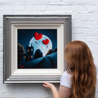 Crazy in Love - Original - SOLD by artist David Renshaw - Wyecliffe Galleries