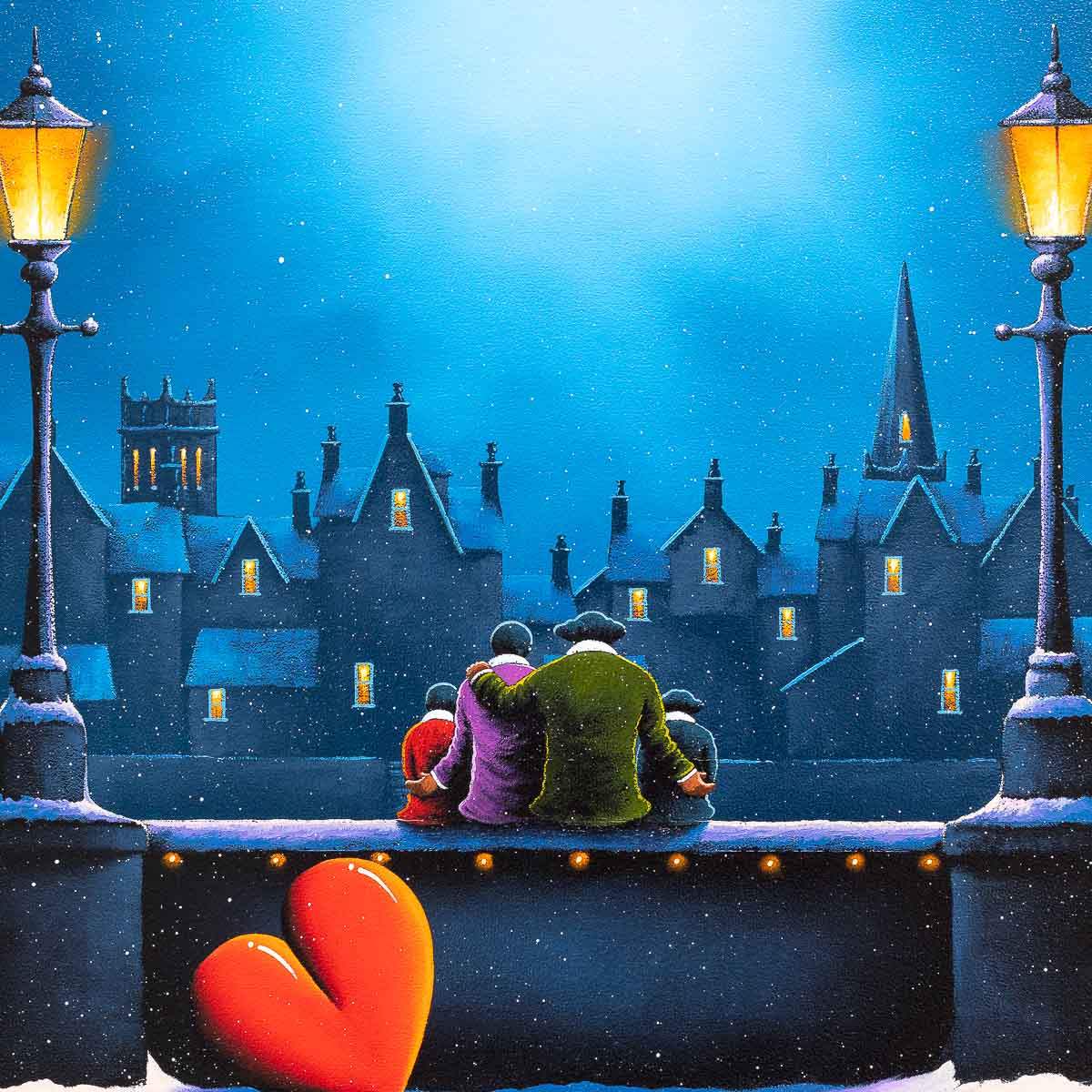 Creating Family Memories - Original - SOLD by artist David Renshaw - Wyecliffe Galleries