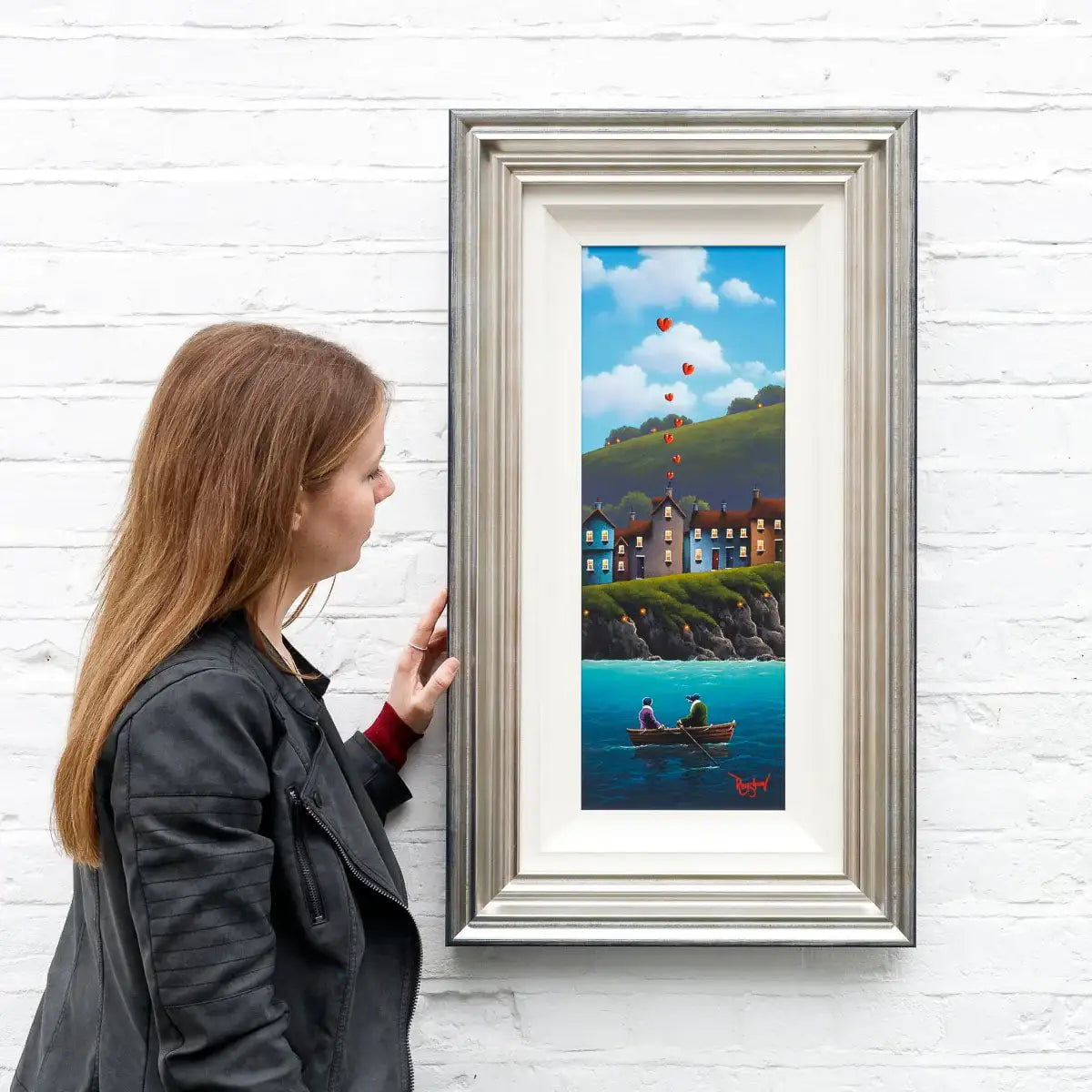 Creating Loving Memories - Original by artist David Renshaw - Wyecliffe Galleries