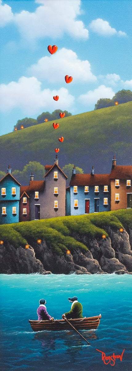 Creating Loving Memories - Original by artist David Renshaw - Wyecliffe Galleries