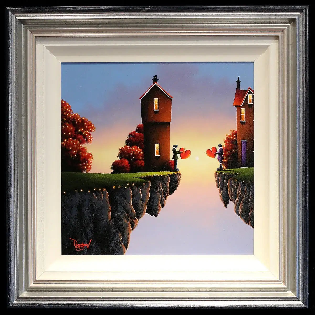 Crossing the Distance - SOLD by artist David Renshaw - Wyecliffe Galleries