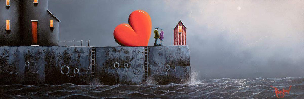 Dangerously in Love - Original - SOLD by artist David Renshaw - Wyecliffe Galleries