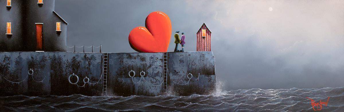 Dangerously in Love - Original - SOLD by artist David Renshaw - Wyecliffe Galleries