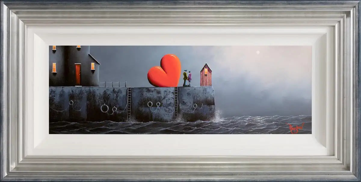 Dangerously in Love - Original - SOLD by artist David Renshaw - Wyecliffe Galleries