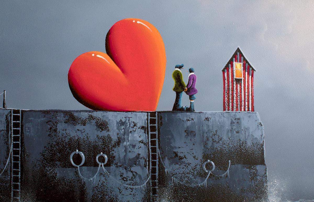 Dangerously in Love - Original - SOLD by artist David Renshaw - Wyecliffe Galleries