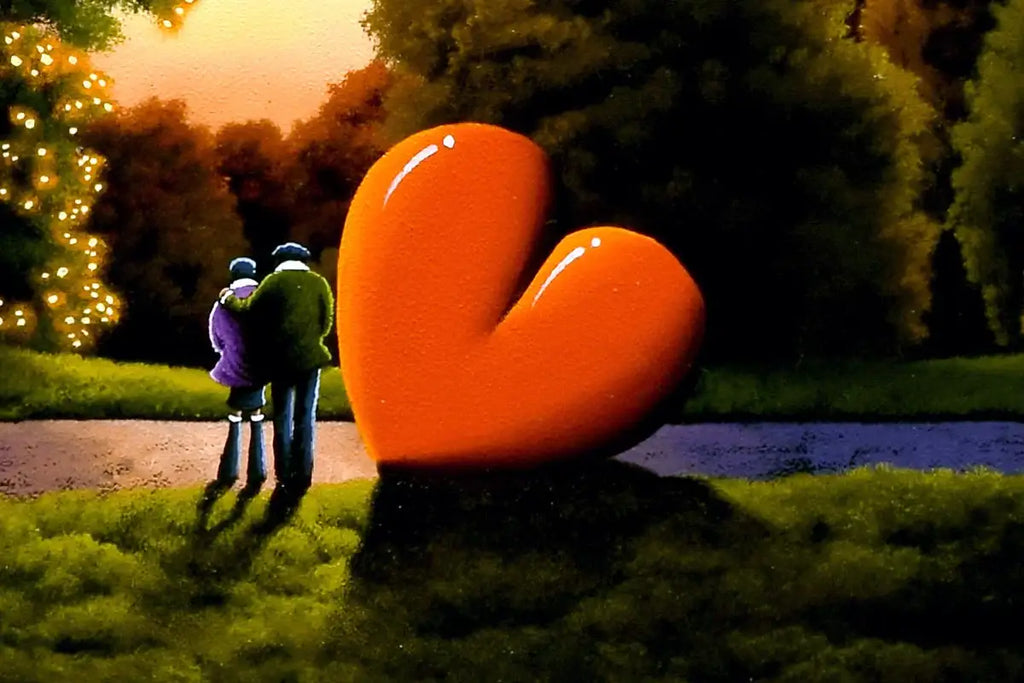 Darker Days are Over - Original - SOLD by artist David Renshaw - Wyecliffe Galleries