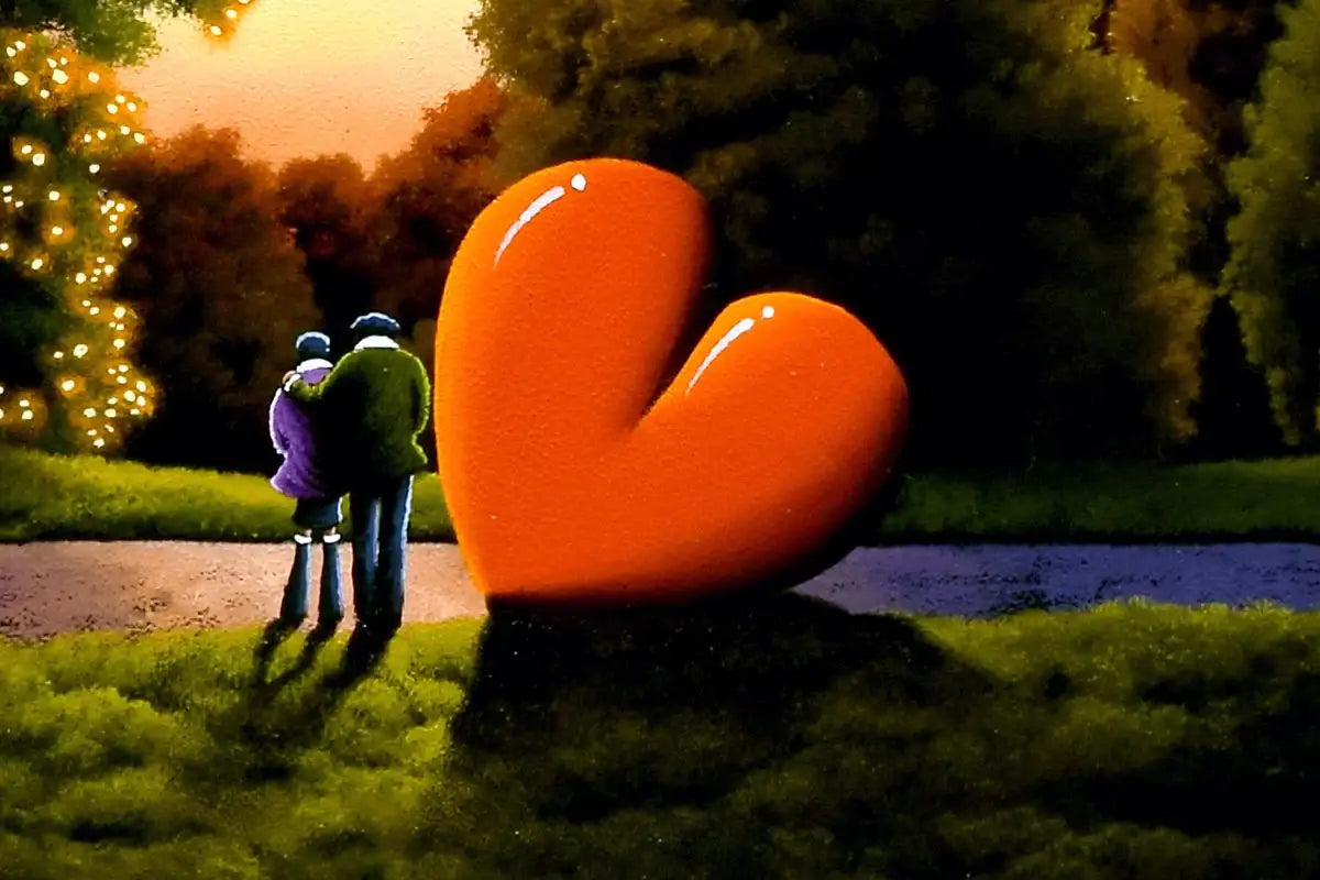 Darker Days are Over - Original - SOLD by artist David Renshaw - Wyecliffe Galleries