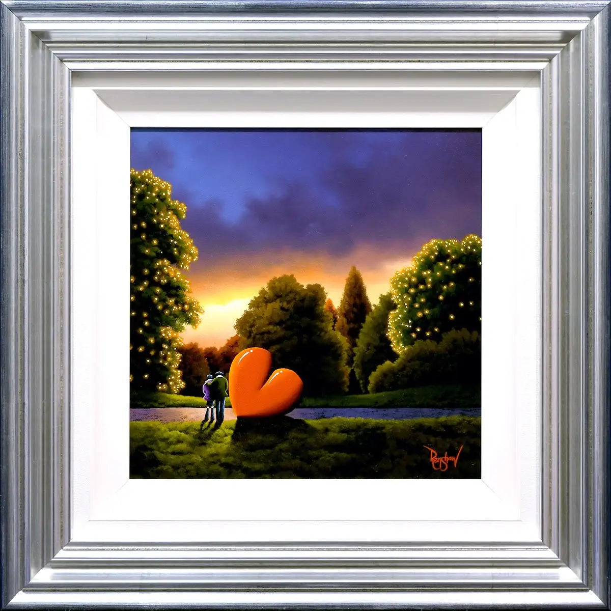 Darker Days are Over - Original - SOLD by artist David Renshaw - Wyecliffe Galleries