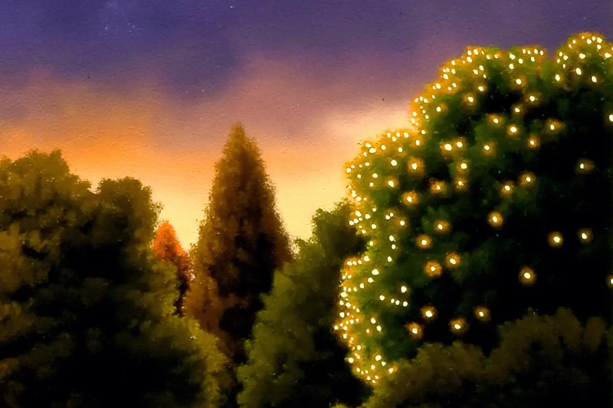 Darker Days are Over - Original - SOLD by artist David Renshaw - Wyecliffe Galleries