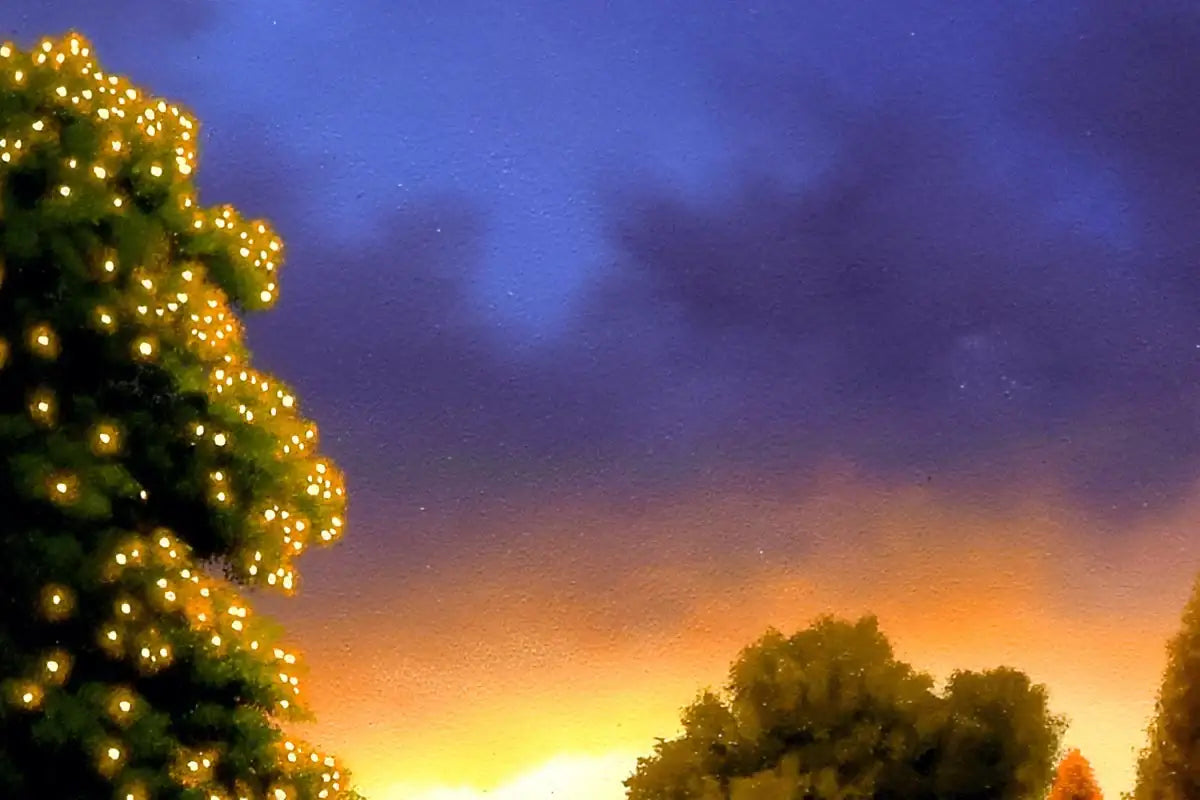 Darker Days are Over - Original - SOLD by artist David Renshaw - Wyecliffe Galleries