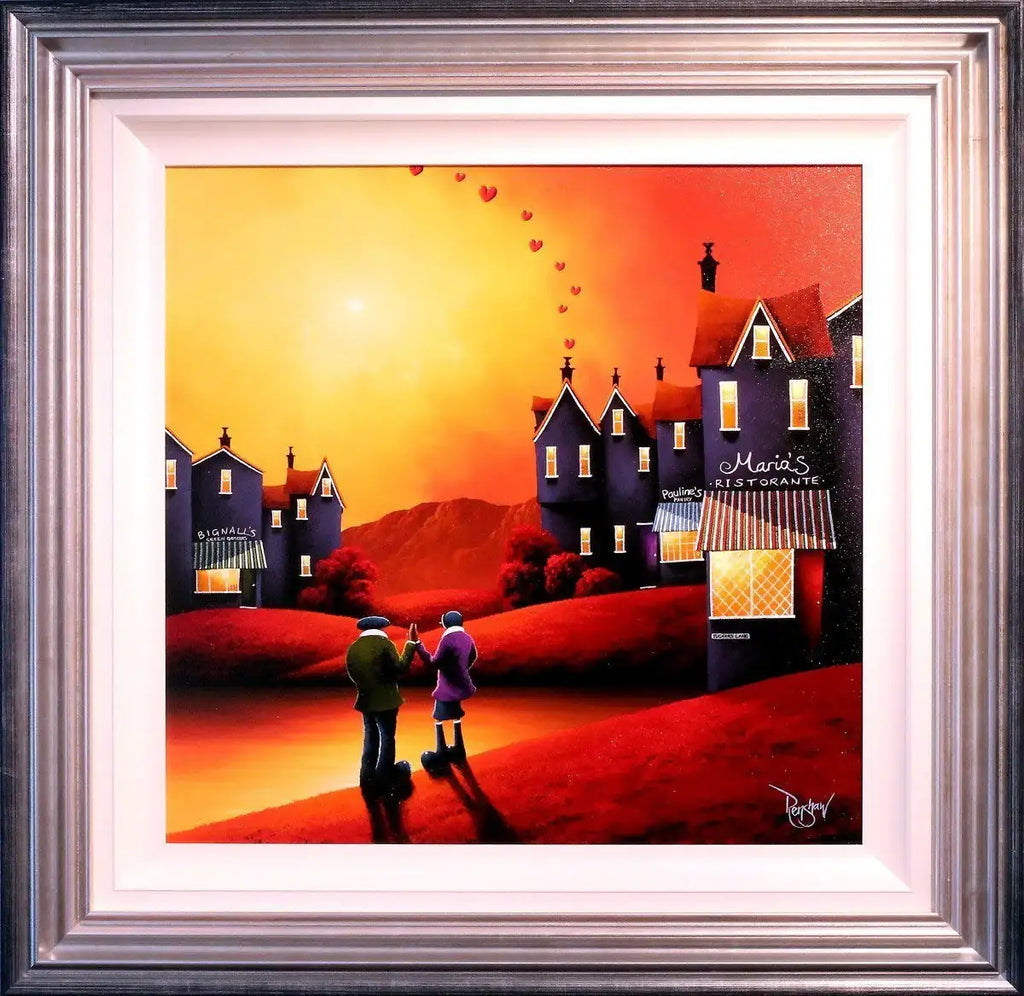 Date Night - SOLD by artist David Renshaw - Wyecliffe Galleries