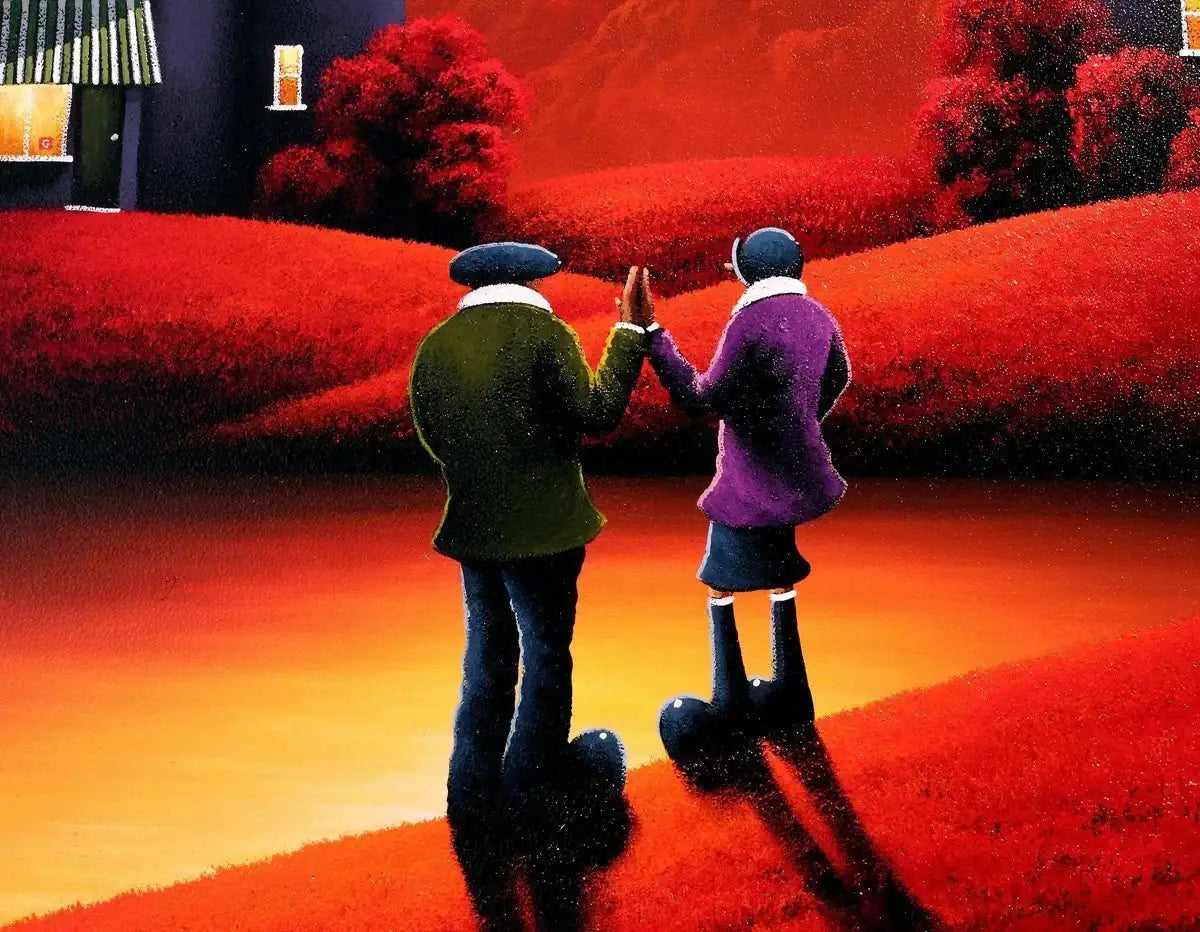 Date Night - SOLD by artist David Renshaw - Wyecliffe Galleries