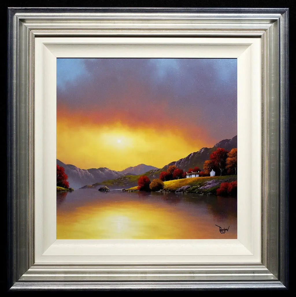 Dawn Glow - Original - SOLD by artist David Renshaw - Wyecliffe Galleries