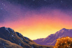 Day to Night - Original - SOLD by artist David Renshaw - Wyecliffe Galleries