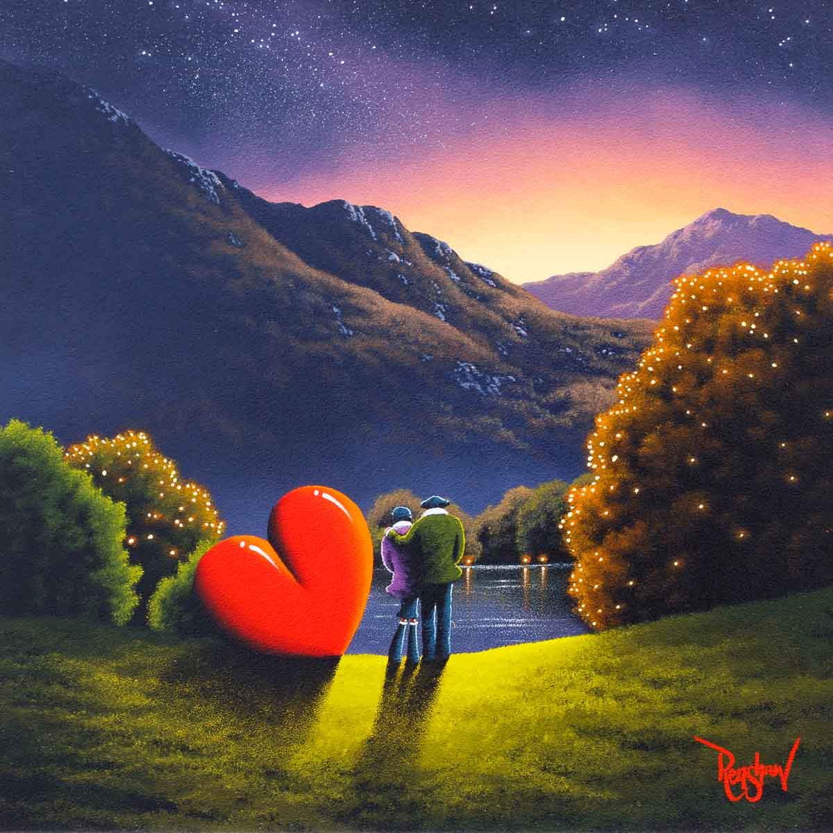 Day to Night - Original - SOLD by artist David Renshaw - Wyecliffe Galleries